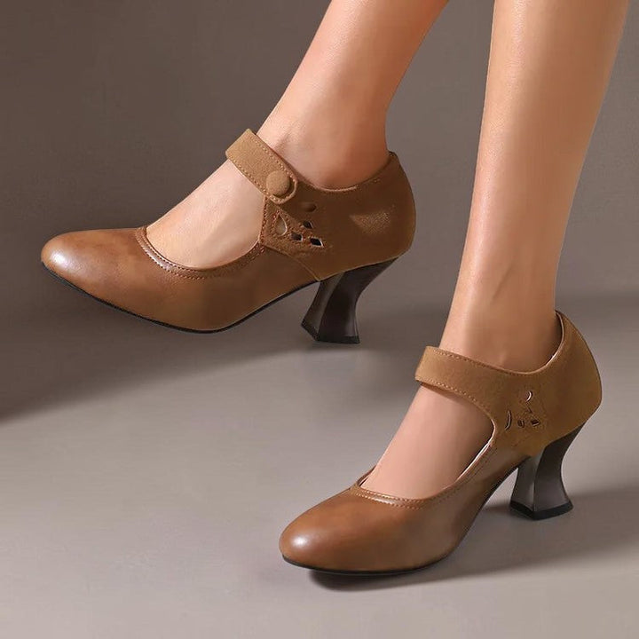 SASKIA | SUÈDE ANKLEBOOTIES MIT ABSATZ