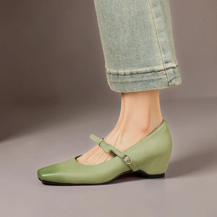NOOR | ELEGANTE MARY JANES MIT SCHLEIFE