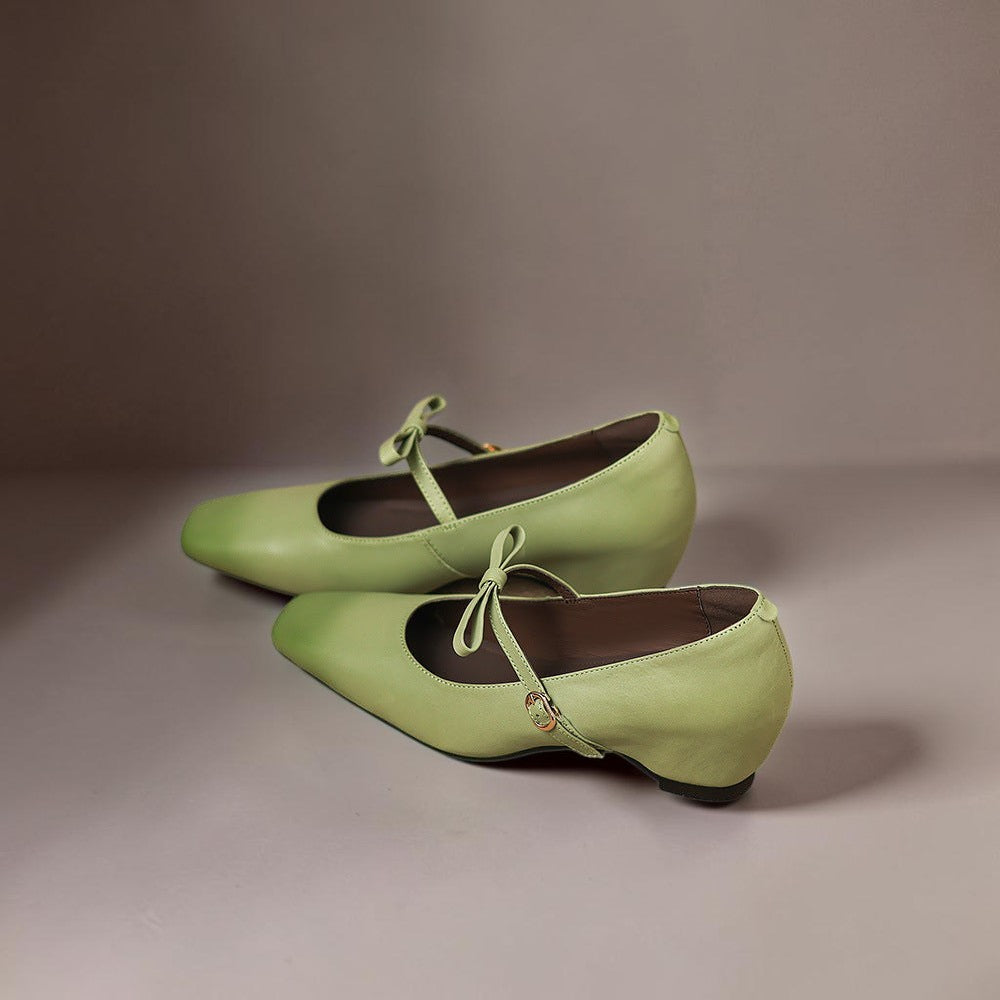 NOOR | ELEGANTE MARY JANES MIT SCHLEIFE