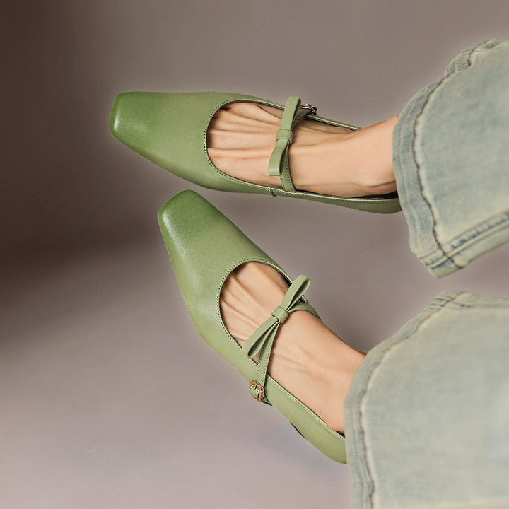 NOOR | ELEGANTE MARY JANES MIT SCHLEIFE