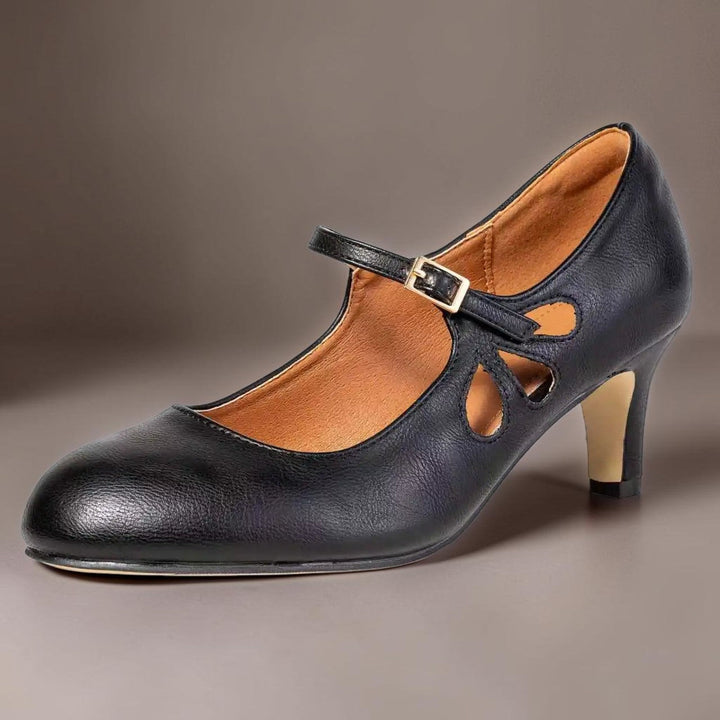 DELACROIX | Schwarze Pumps mit Geschlossener Spitze Sylvie