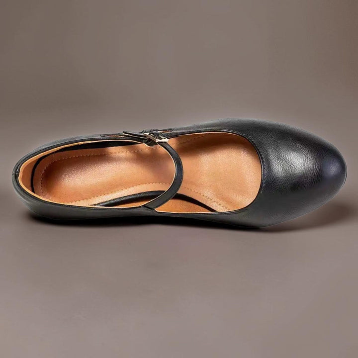 DELACROIX | Schwarze Pumps mit Geschlossener Spitze Sylvie