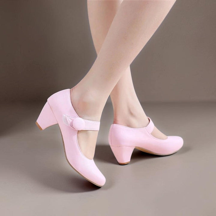 MAAIKE | MARY JANES MIT VERSTELLBAREM BLOCKHAK
