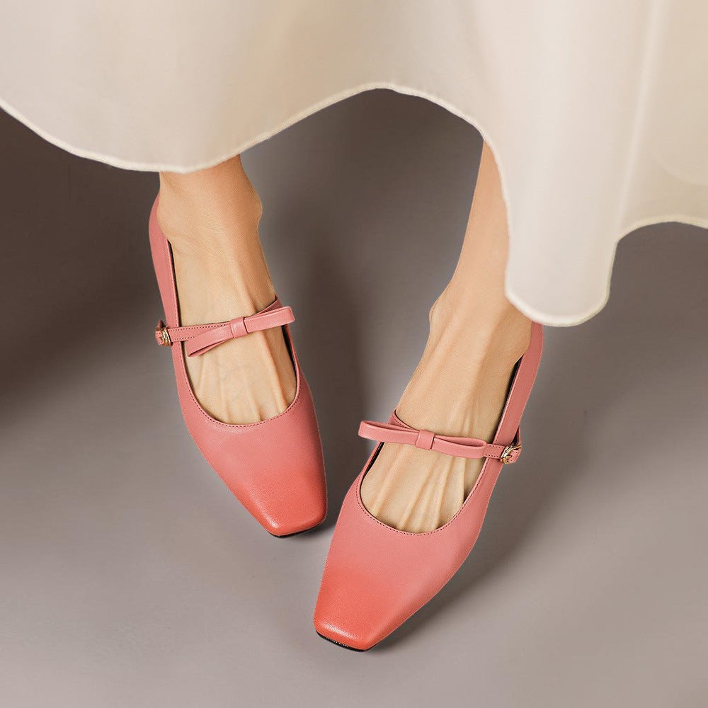 NOOR | ELEGANTE MARY JANES MIT SCHLEIFE